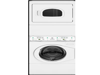 LTEE5ASP175TW01, Speed Queen, Home Style, Commercial Stack Washer/Dryer  Electric Dryer